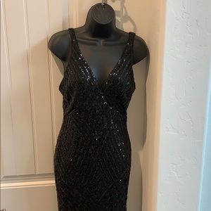 Black sparkly dress